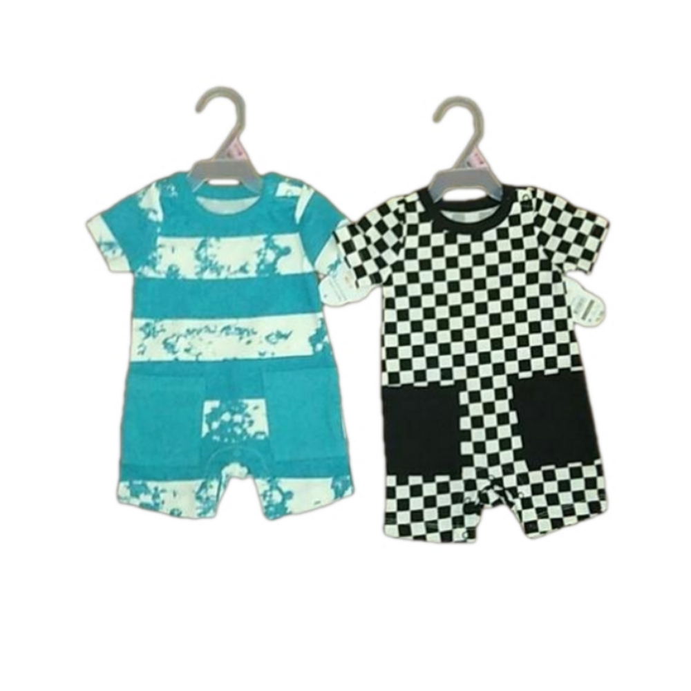 2 baby boy one piece outfits